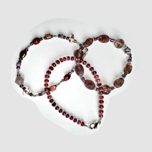 GLASS Beaded Bracelet Set